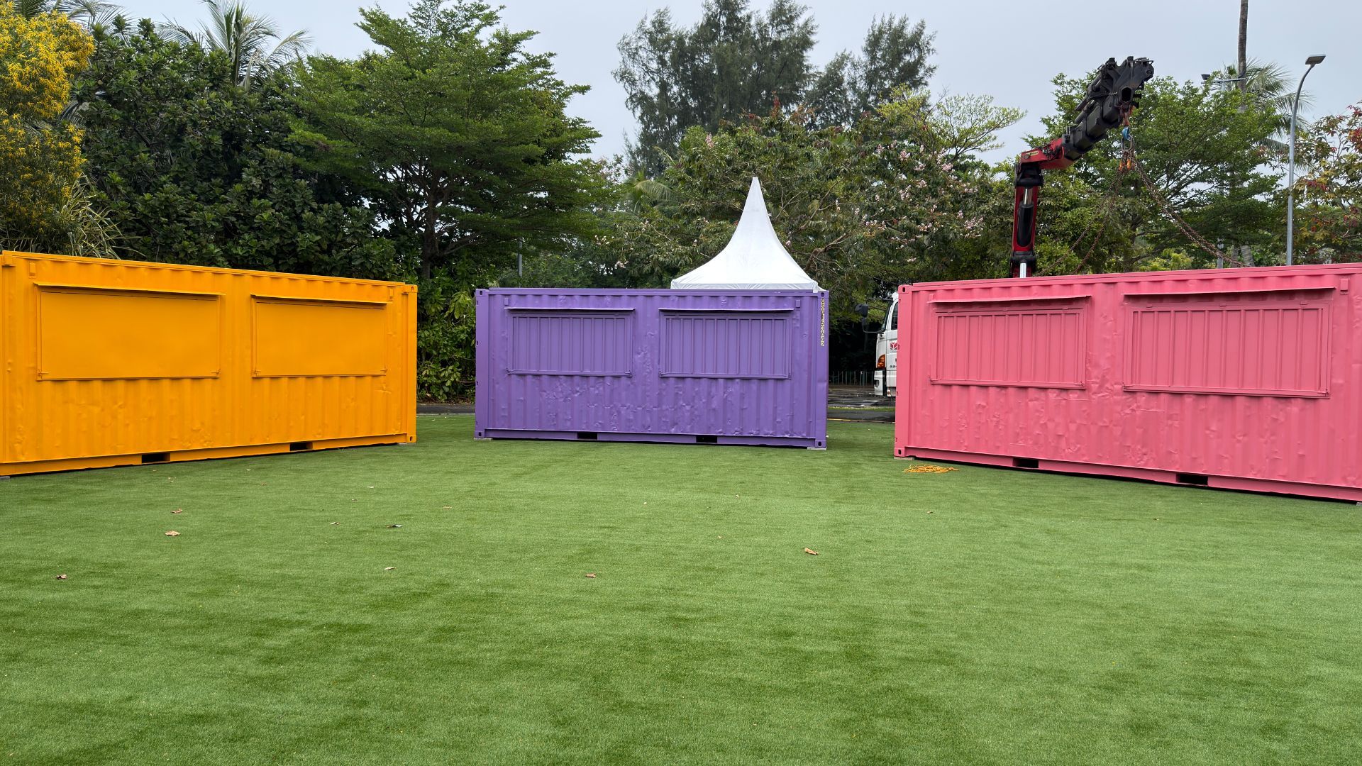 booth container