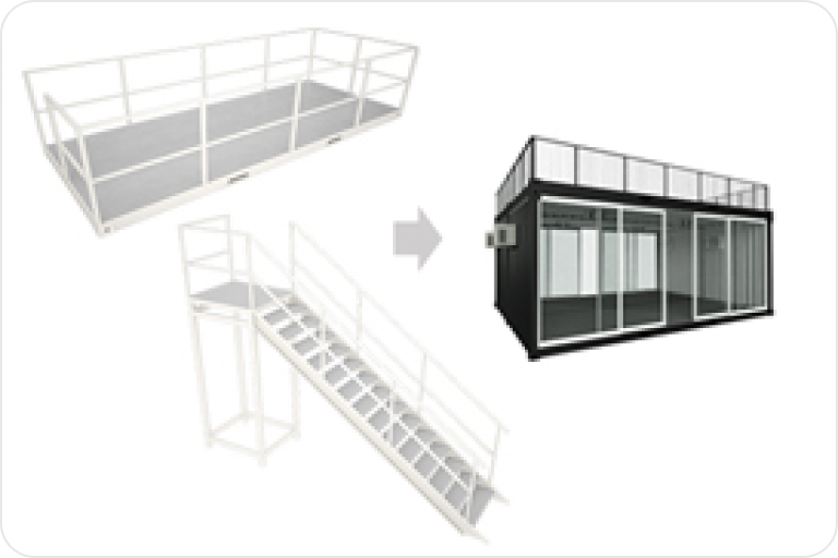 Platform & Stairs